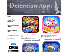 Tablet Screenshot of detentionapps.com